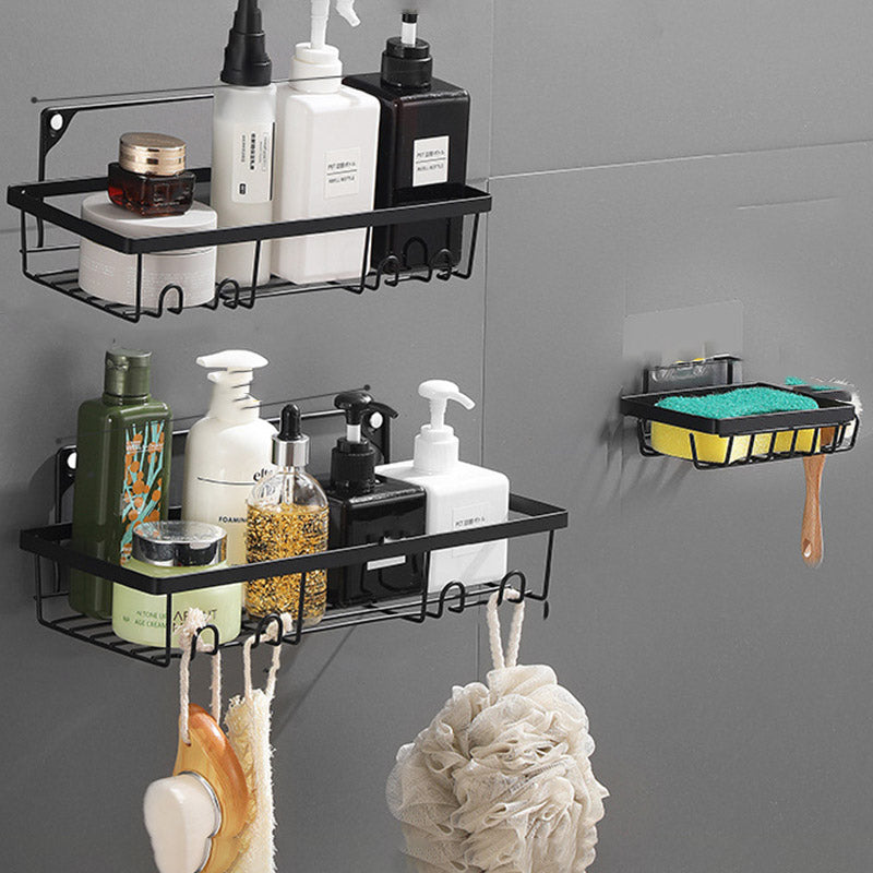 001- L02 3Pcs Wall Mounted Shower Caddy Storage Rack Shelf Organiser No Drilling / Drilling 001- L02 3Pcs Wall Mounted Shower Caddy Storage Rack Shelf Organiser No Drilling / Drilling